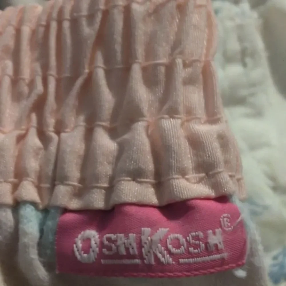 Oshkosh B'Gosh Rare Vintage Pastel Florescent Fish  Geometric‎ Print Shorts